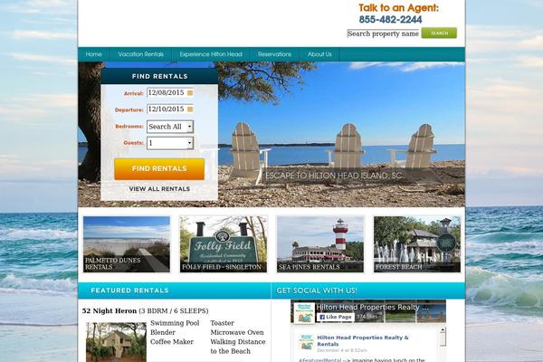 Parkcity theme site design template sample