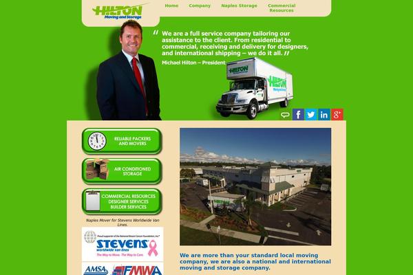 hiltonmovers theme websites examples