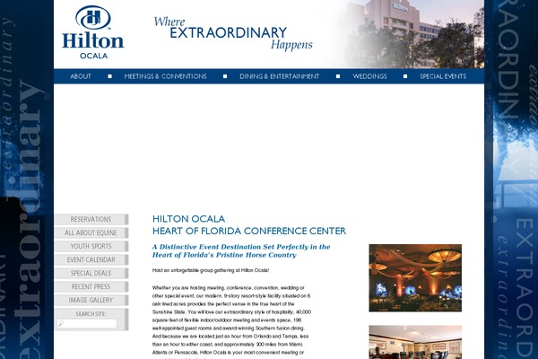 hiltonocala.com site used Hilton