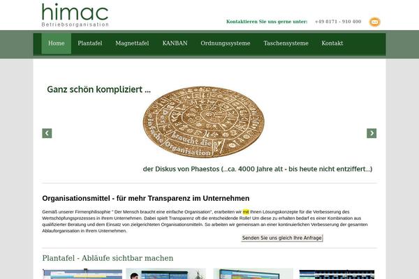 himac.de site used YellowProject