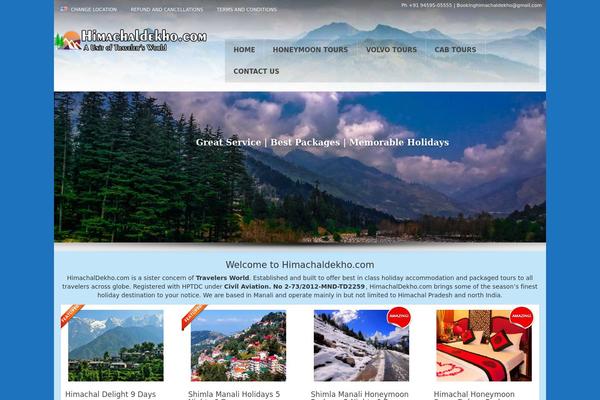 Site using Grandtour-custom-post plugin