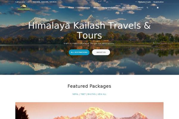 Adventure-tours-child theme site design template sample