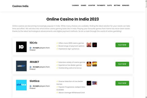 Site using Modeltheme-framework plugin