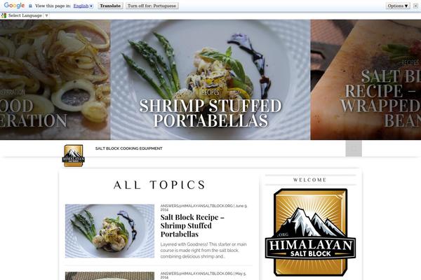 Braxton theme site design template sample