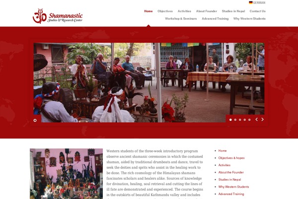 Site using Simple Responsive Slider plugin
