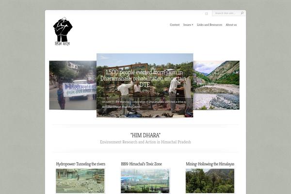 Chameleon theme site design template sample