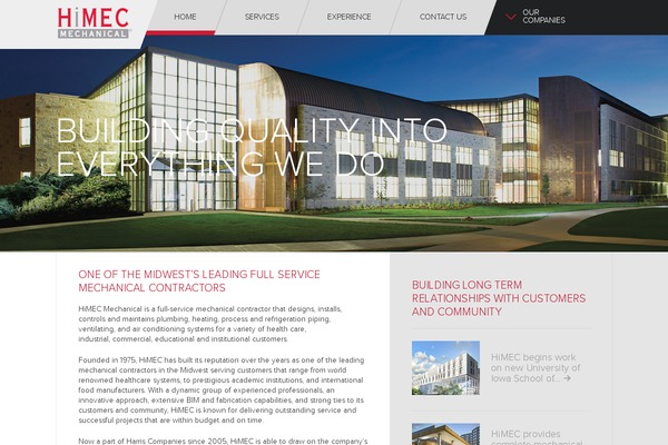 Harris-companies theme site design template sample