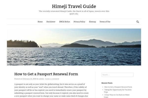 Graphy theme site design template sample