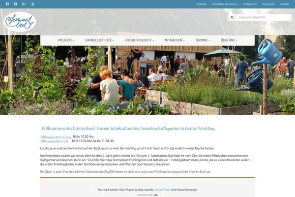 NativeChurch theme site design template sample