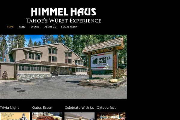 Forked theme site design template sample