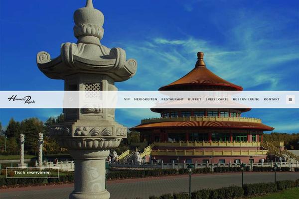 BERG theme site design template sample