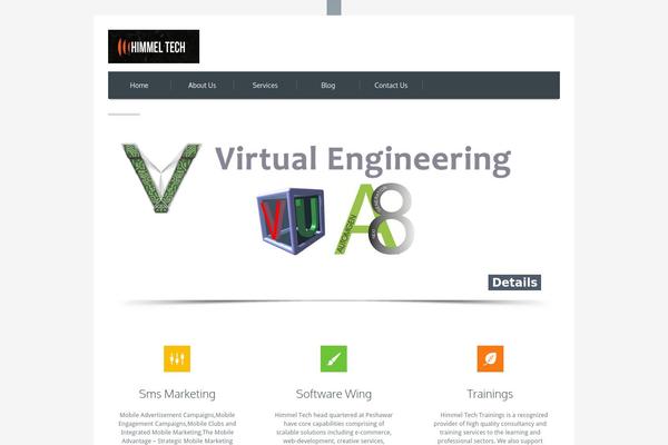 Increase theme site design template sample