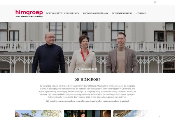 Legenda Child theme site design template sample