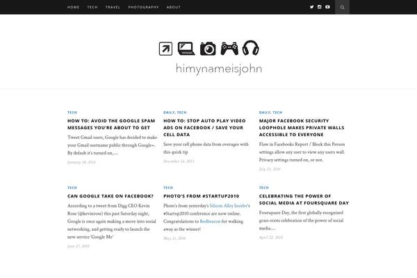Hemlock theme site design template sample