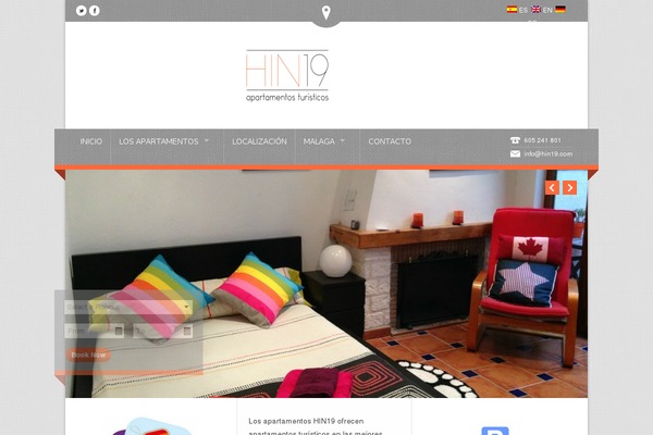 Nice Hotel theme site design template sample