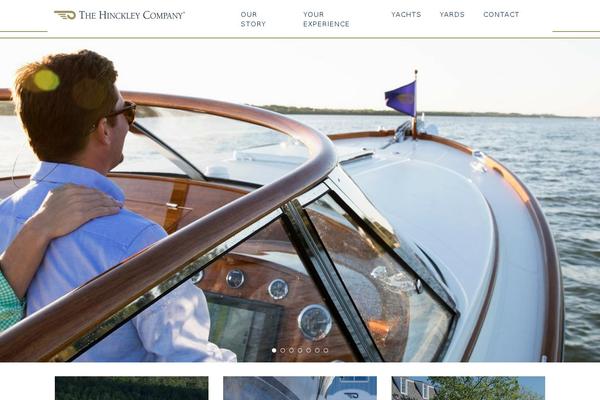hinckleyyachts.com site used Hinckleyyachts