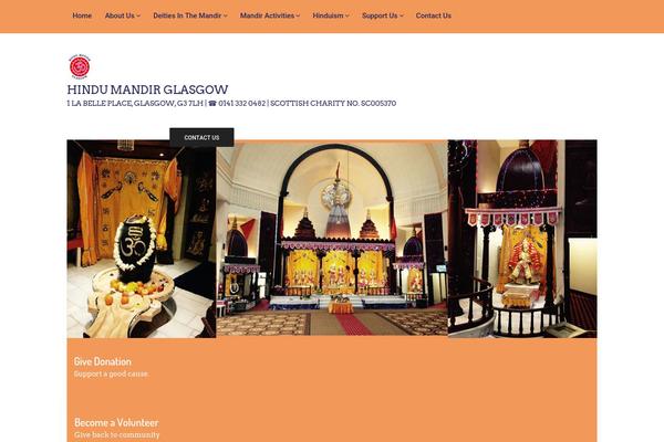 Groppe theme site design template sample