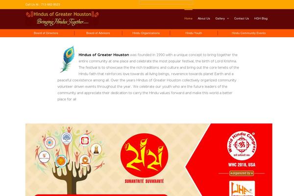 hindusofhouston.org site used Hindus-of-greater-houston