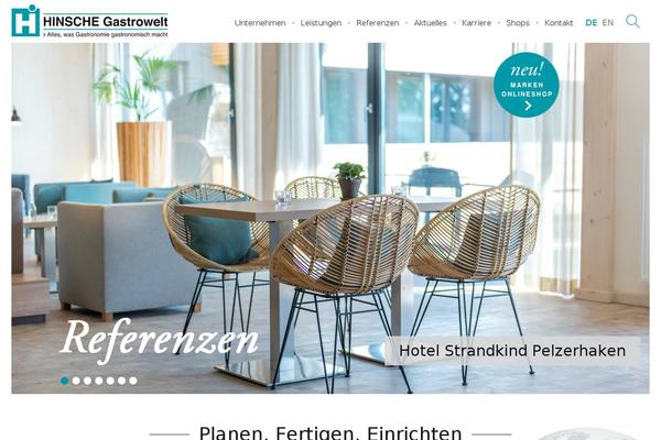 hinsche-gastrowelt theme websites examples