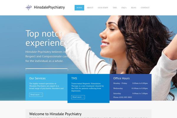 MediCenter theme site design template sample