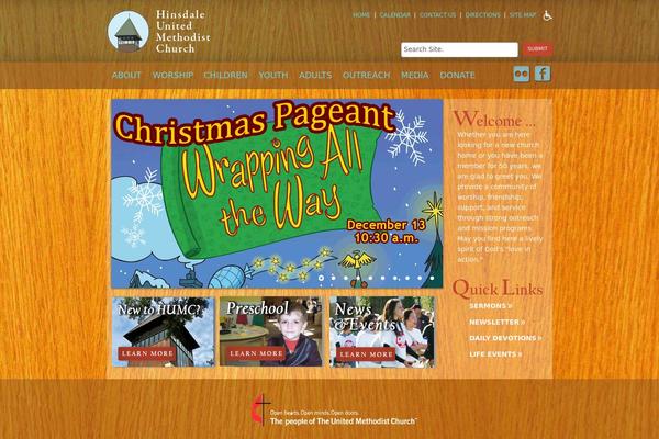 hinsdaleumc.com site used Standardtheme_20