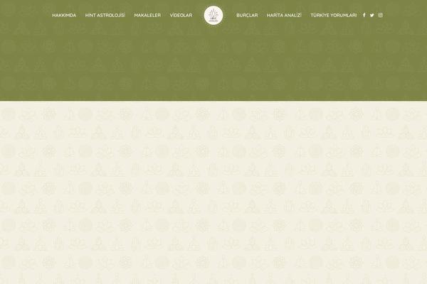 Kriya theme site design template sample