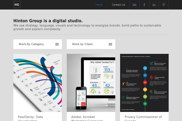 hintongroup.com site used Hintonx