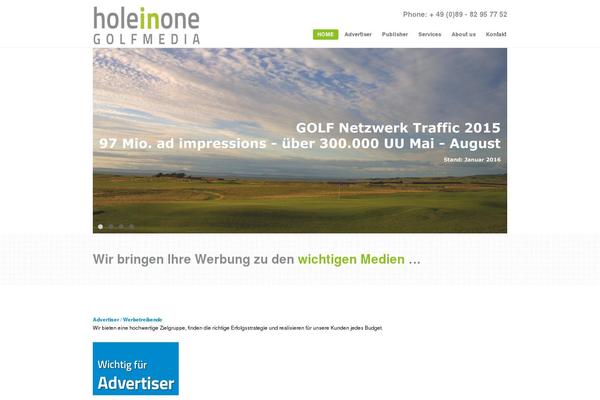 Promotion theme site design template sample