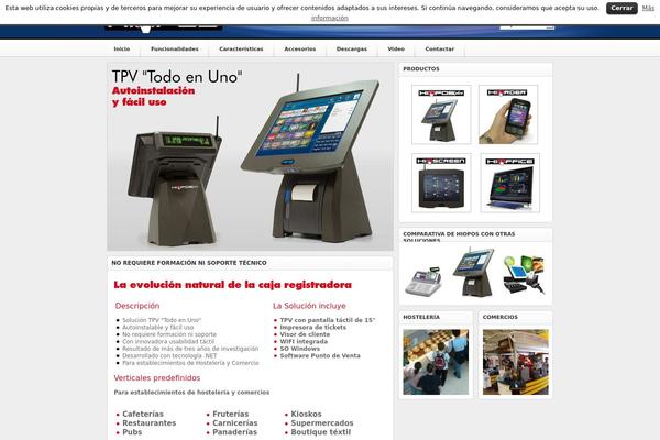 Techified theme site design template sample