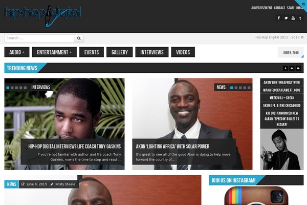 Powermag theme site design template sample