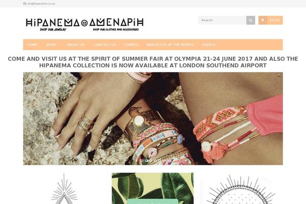 Trizzy theme site design template sample