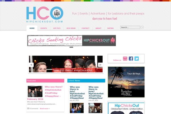 Continuum theme site design template sample