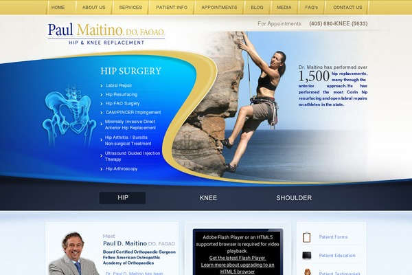 YPO theme site design template sample