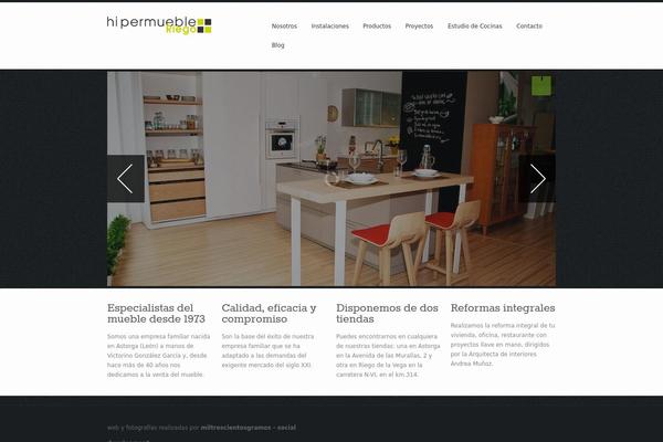 hipermuebleriego.com site used Wpfreshie