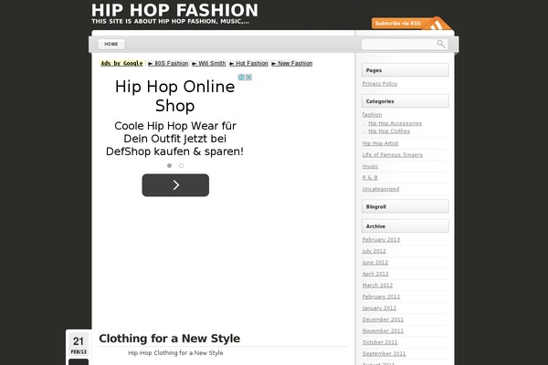 LightWord theme site design template sample
