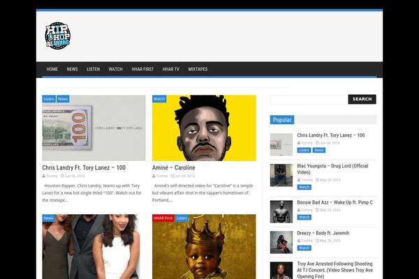 SaladMag theme site design template sample