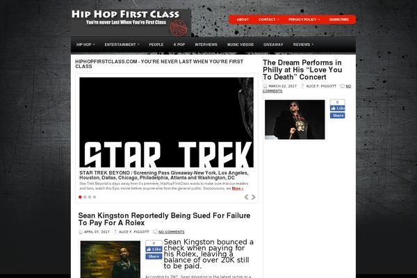MoreNews theme site design template sample