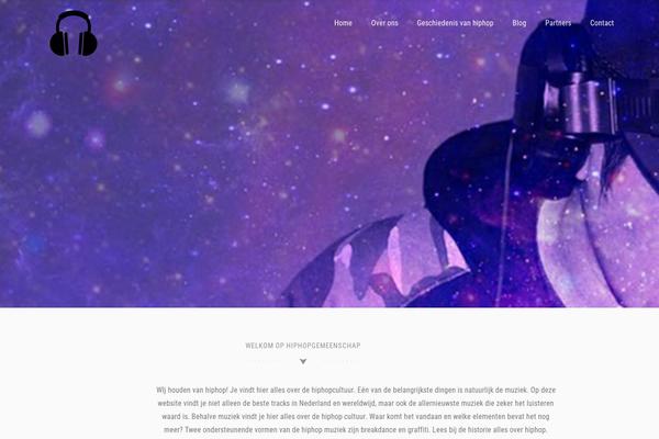 Sensible WP theme site design template sample