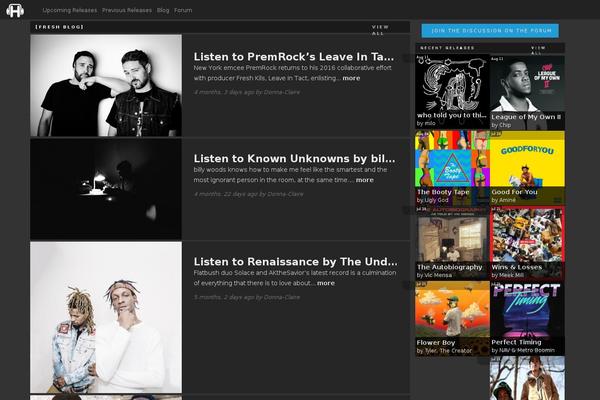 Site using Elementor plugin