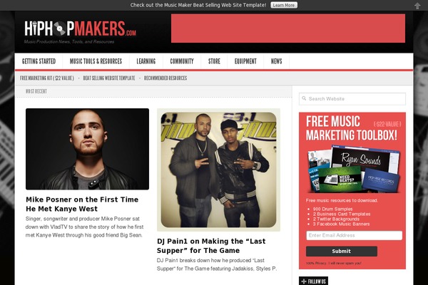 Generatepress_child theme site design template sample