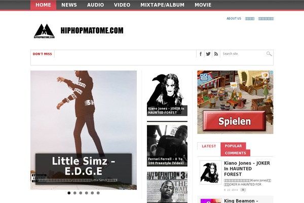 Max Mag theme site design template sample