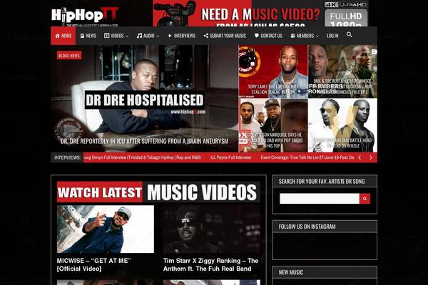 Site using YouTube plugin
