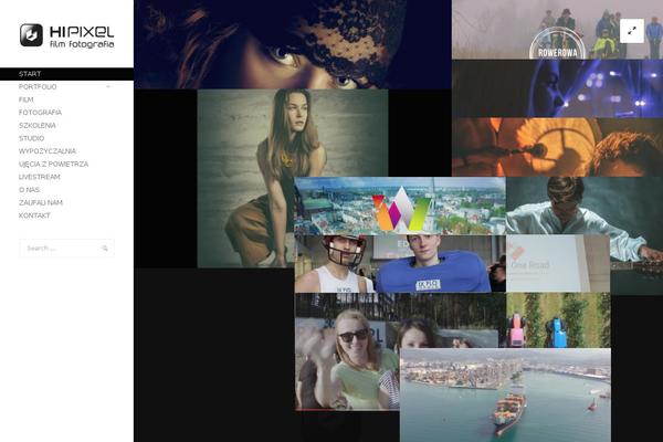 Thirteen theme site design template sample