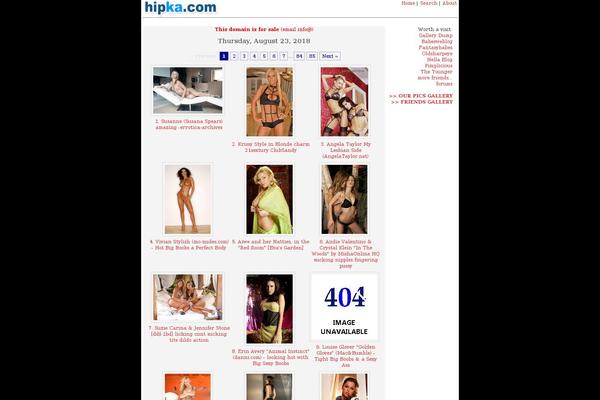 hipka.com site used Falling