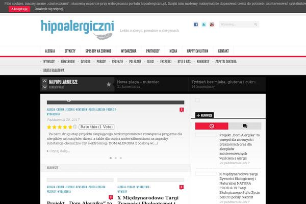 Hunted theme site design template sample