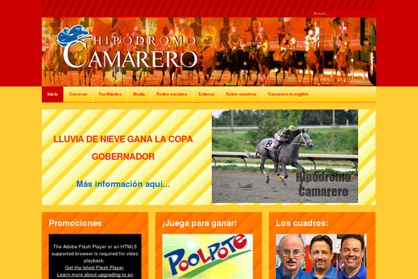 hipodromo-camarero.com site used Divichild_1.1