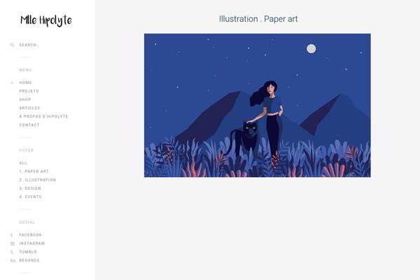 Omm theme site design template sample