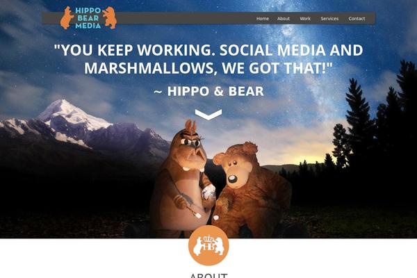 Tharsis theme site design template sample