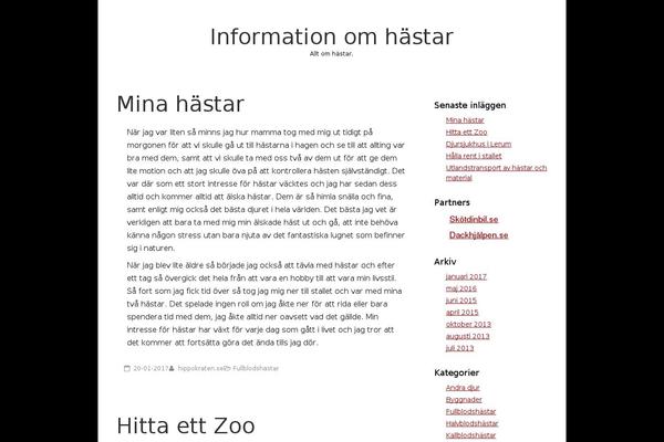 hippokraten.se site used SimplifiedBlog