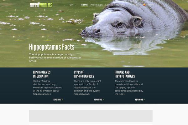 hippoworlds.com site used GeneratePress